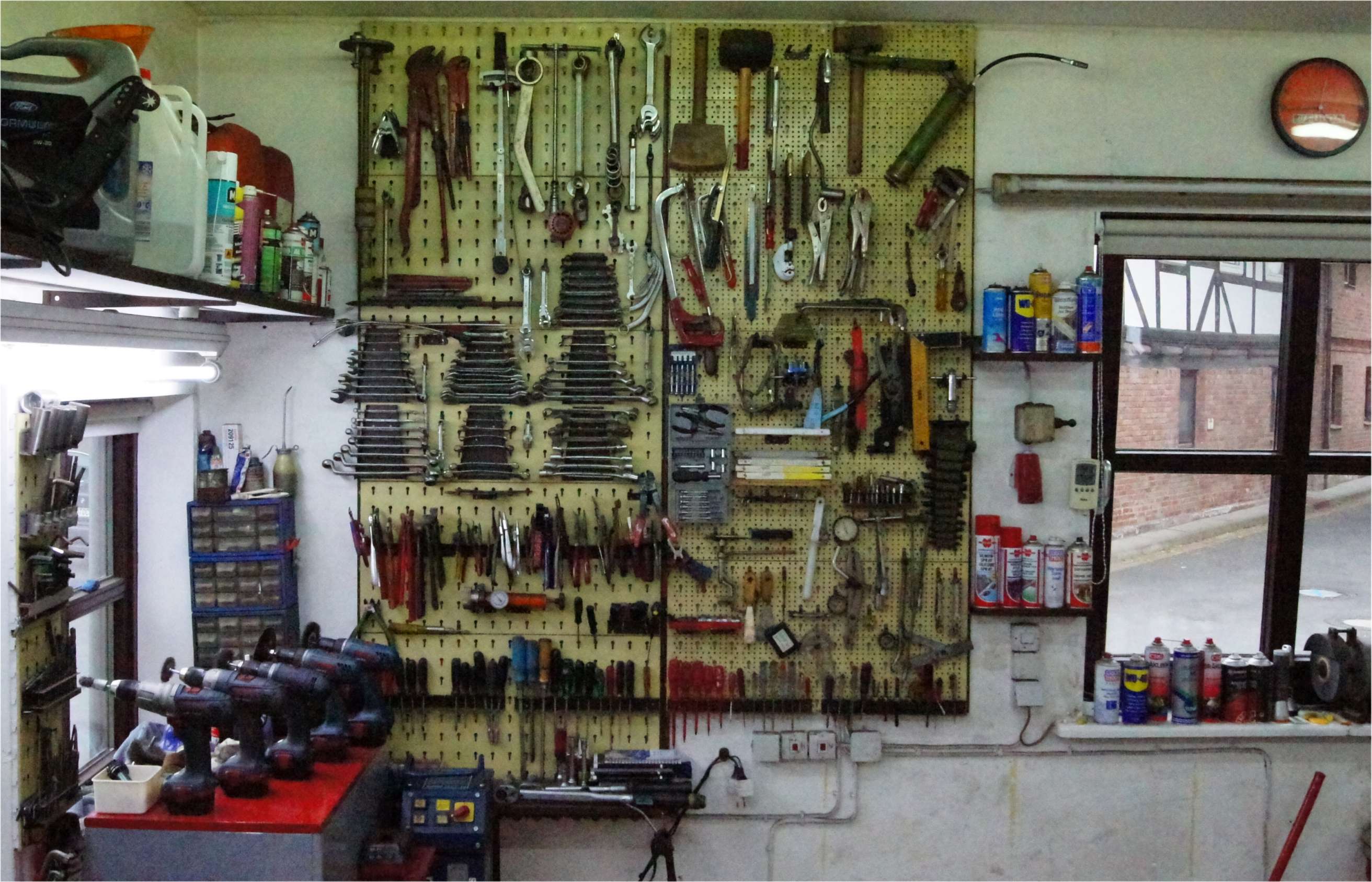 In meiner Werkstatt herrscht Ordnung!